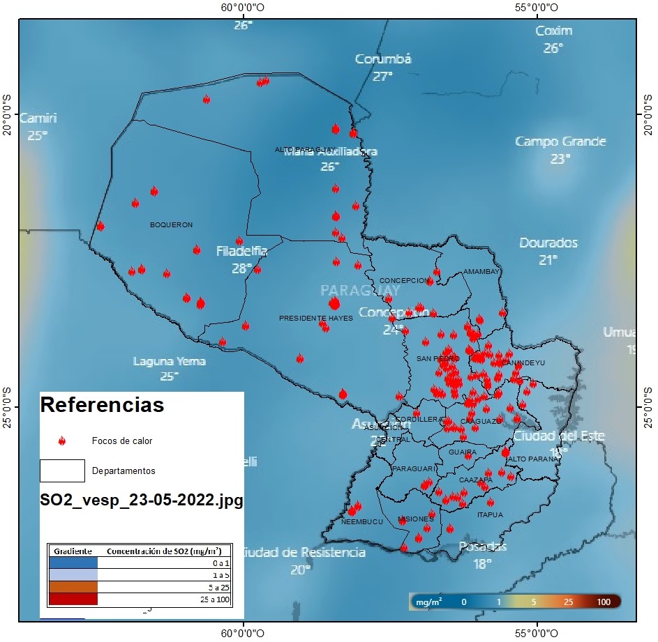 Mapa del 23-05-2022 Vespertino.