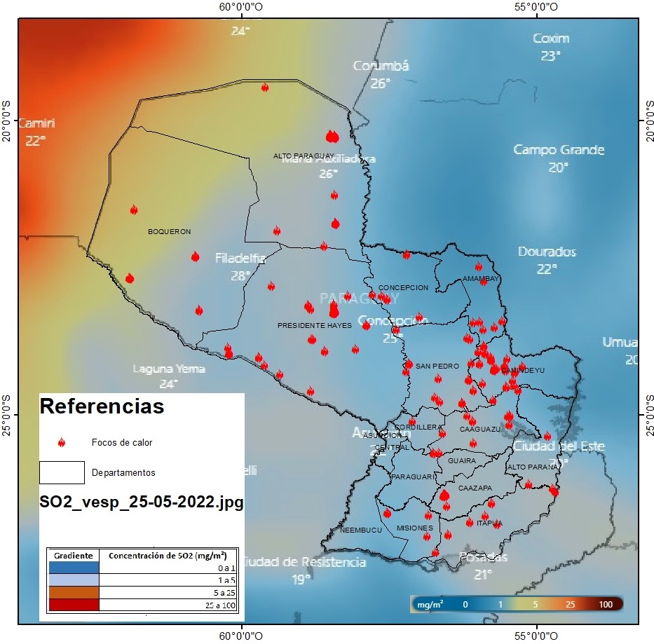 Mapa del 25-05-2022 Vespertino..