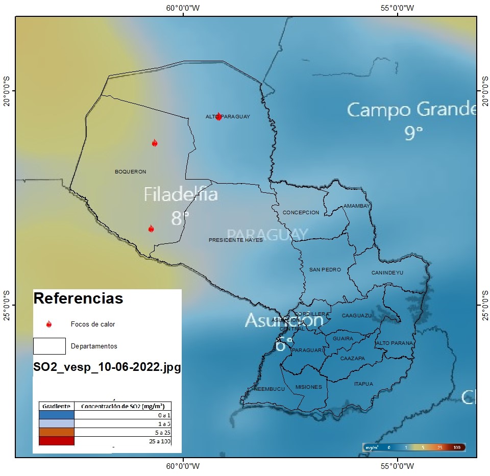 Mapa del 10-06-2022 Vespertino..