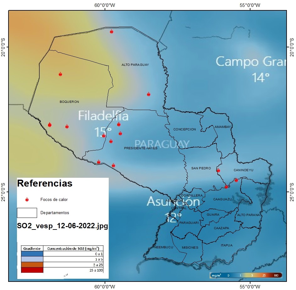 Mapa del 12-06-2022 Vespertino..