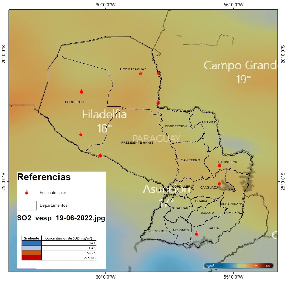 Mapa del 19-06-2022 Vespertino..