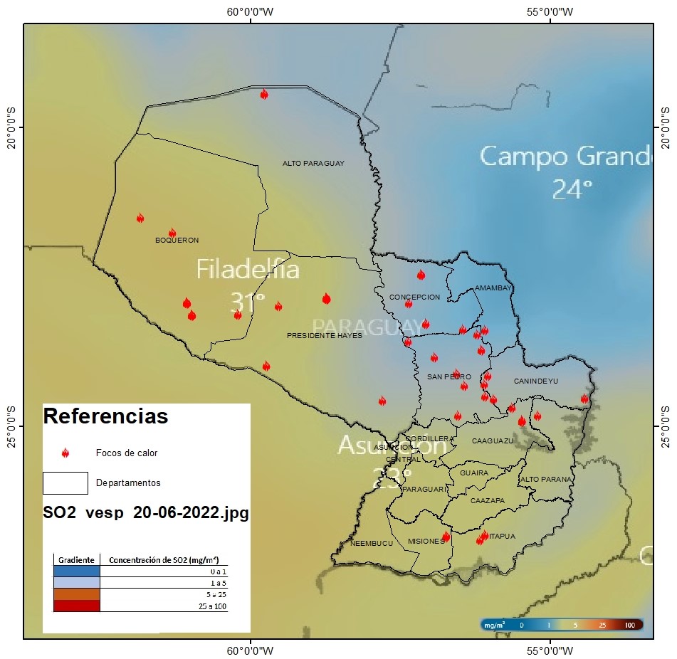 Mapa del 20-06-2022 Vespertino..