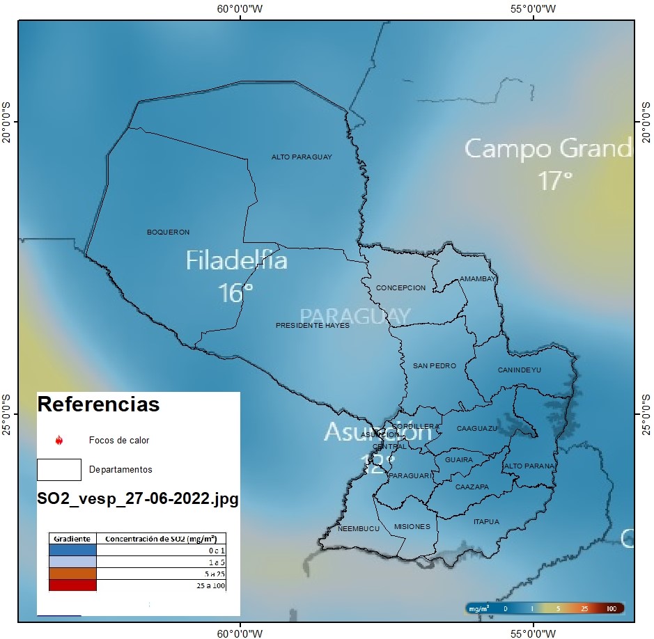 Mapa del 27-06-2022 Vespertino..