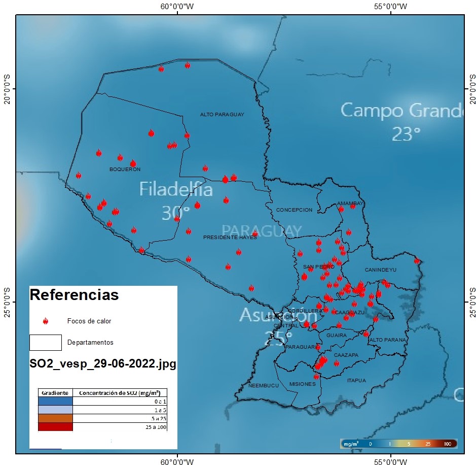 Mapa del 29-06-2022 Vespertino..
