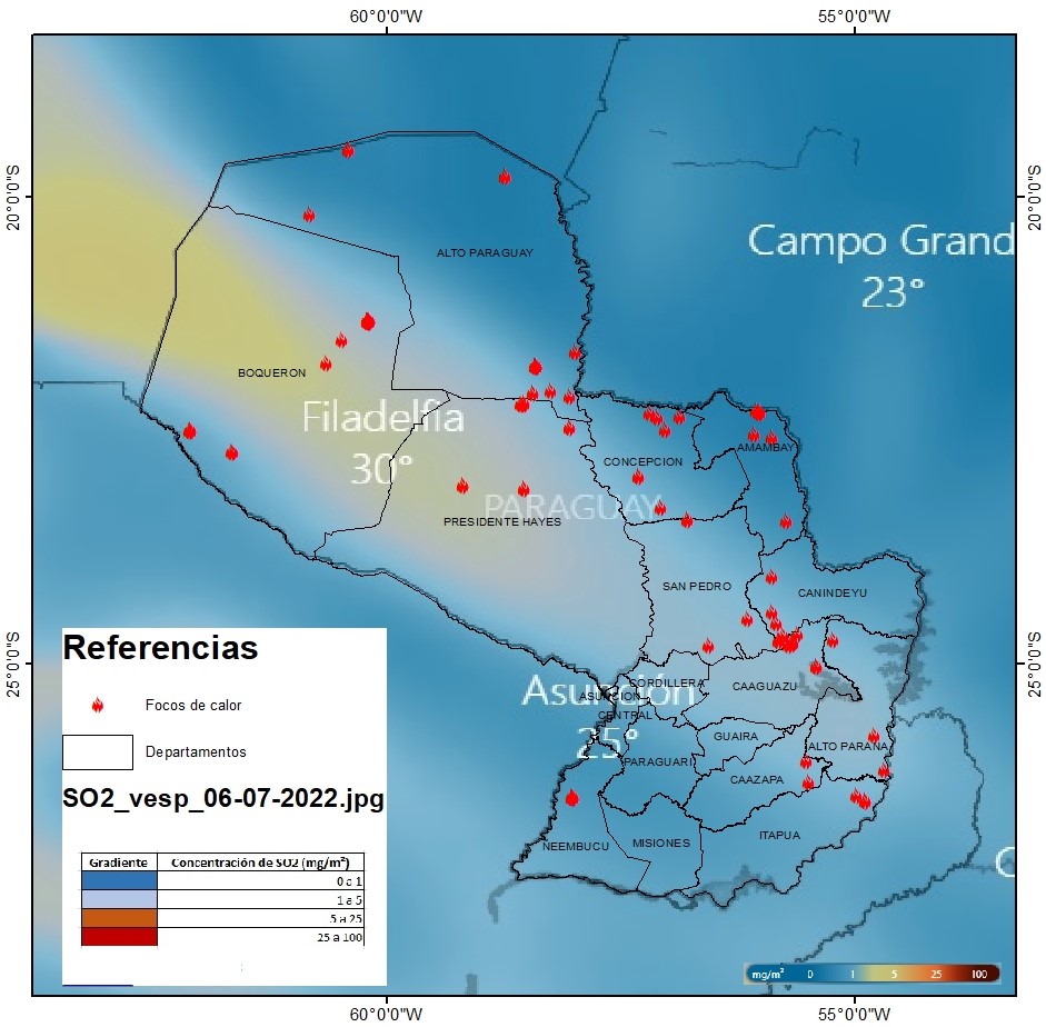 Mapa del 06-07-2022 Vespertino..