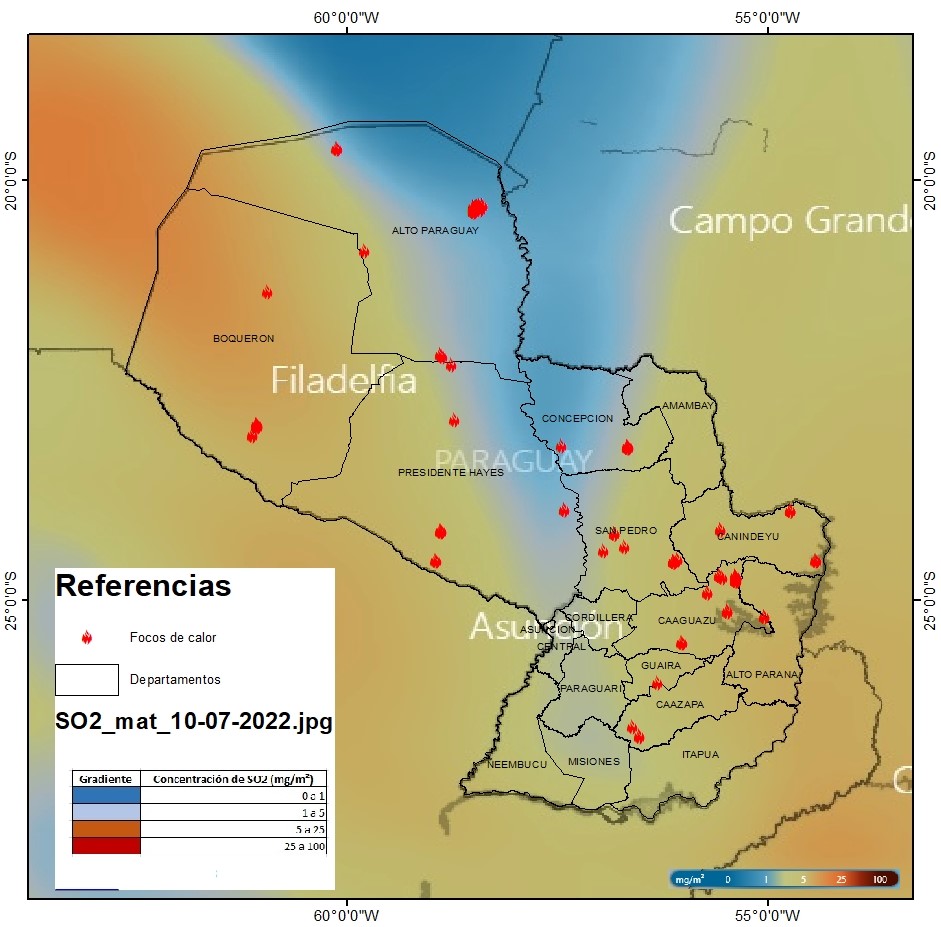 Mapa del 10-07-2022 Matutino..