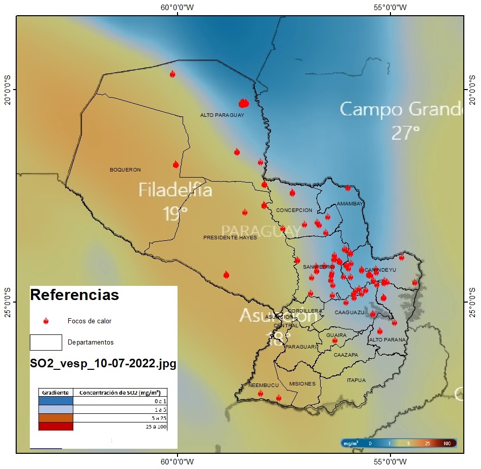 Mapa del 10-07-2022 Vespertino..