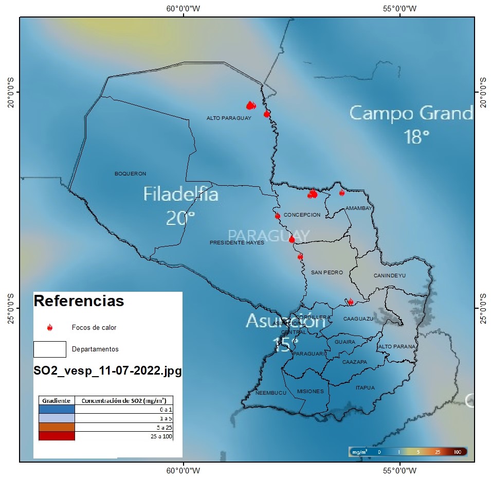 Mapa del 11-07-2022 Vespertino..