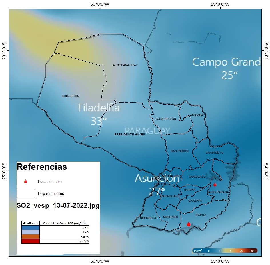 Mapa del 13-07-2022 Vespertino..