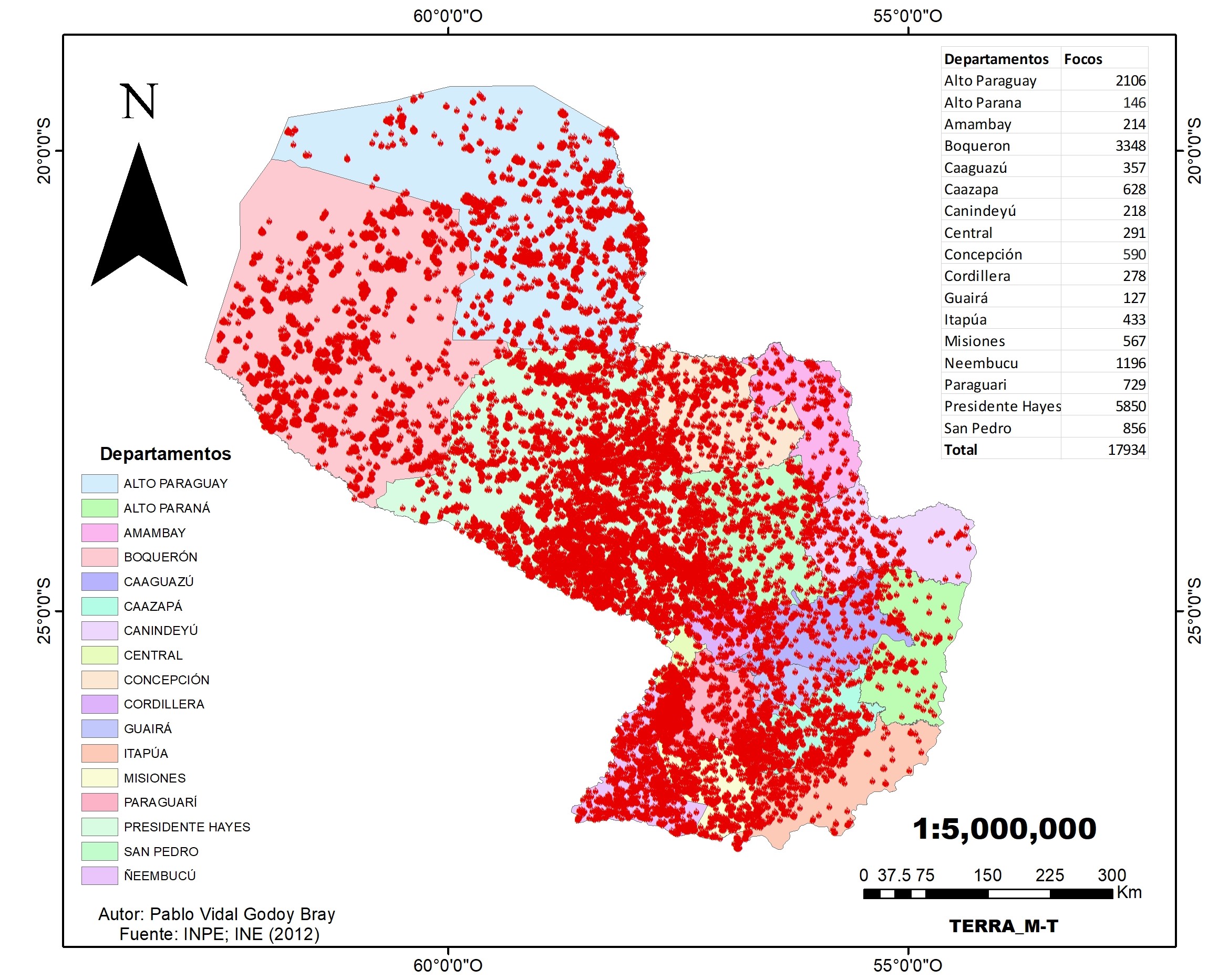 Mapa de calor 2020