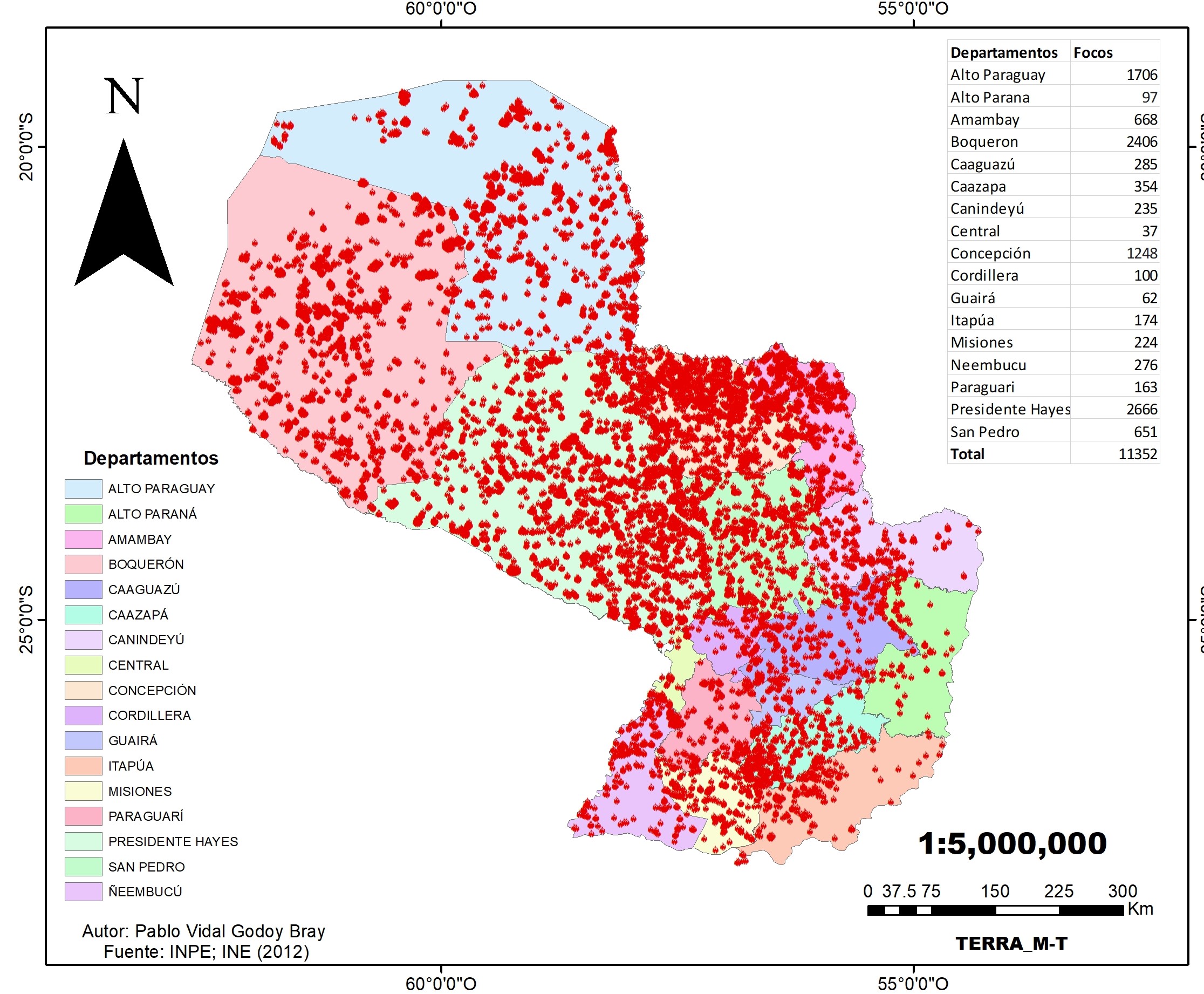 Mapa de calor 2021