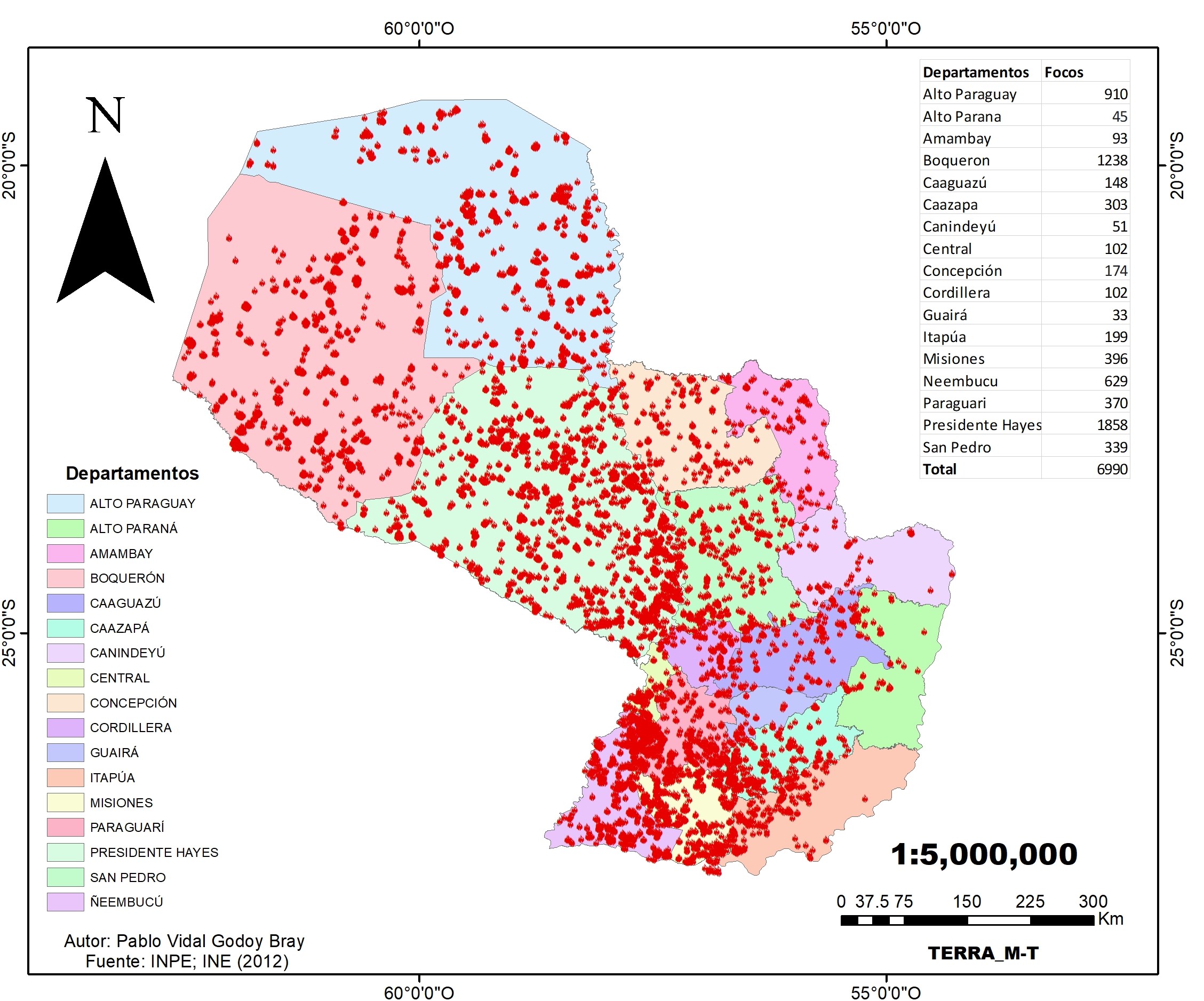 Mapa de calor 2022