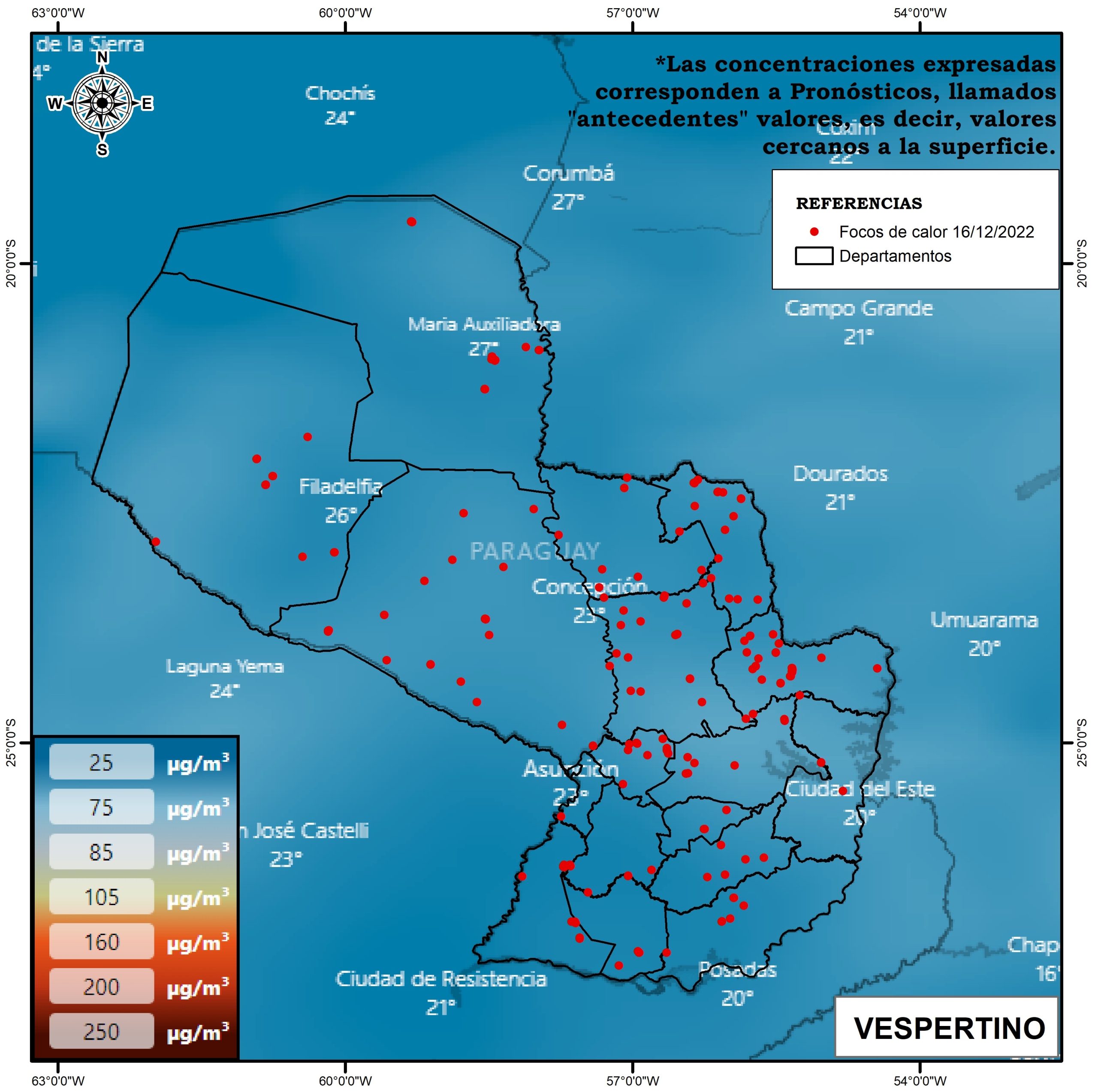 cortado vespertino