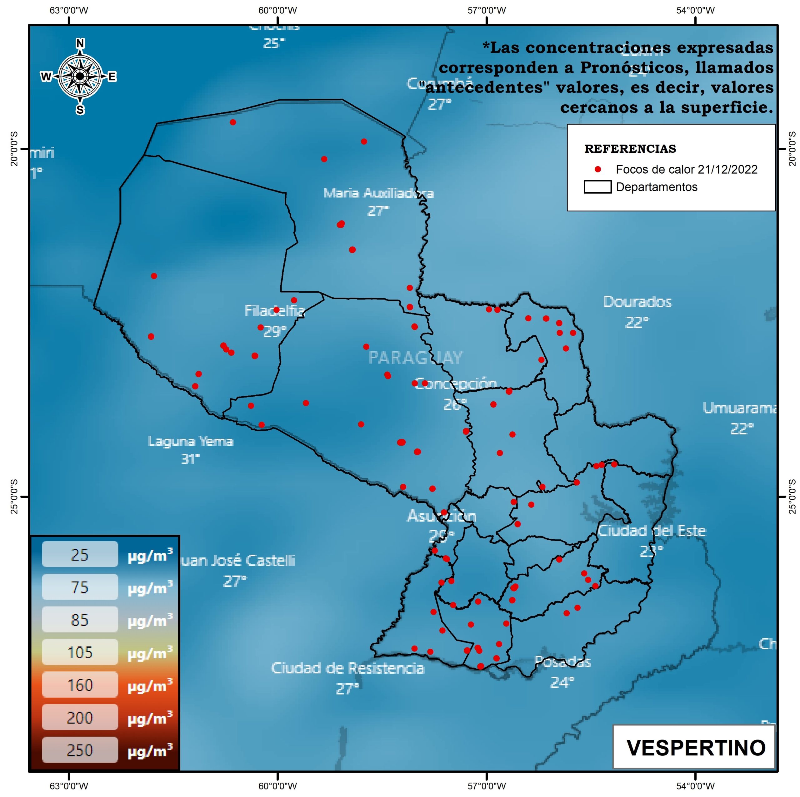 cortado vespertino